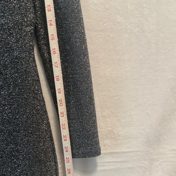Michael Kors Black&Silver Shimmer Long Sleeve Dress. Excellent condition. Small. - Picture 10 of 13